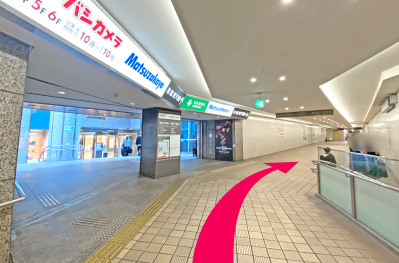 3.道なりに進む